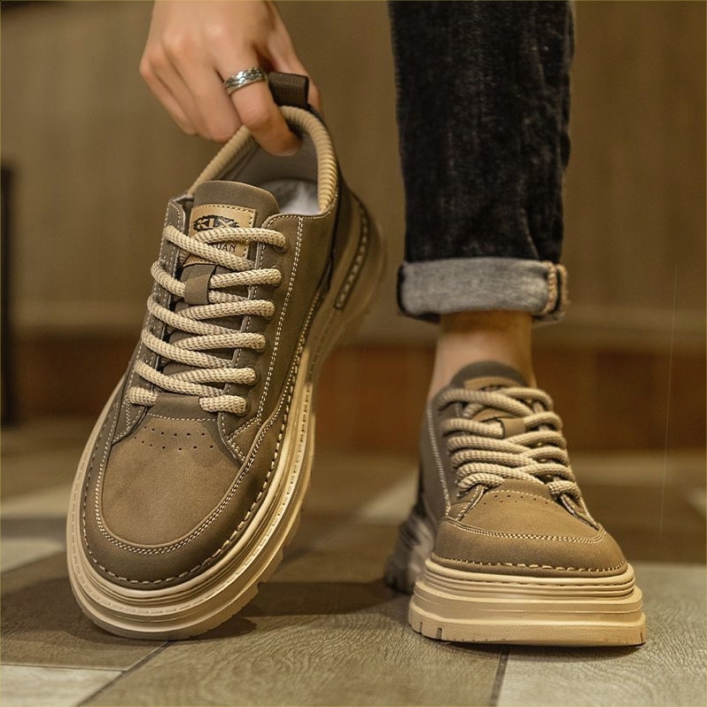 回力男鞋秋季英伦风潮流休闲工装鞋复古鞋子男款运动板鞋马丁靴男