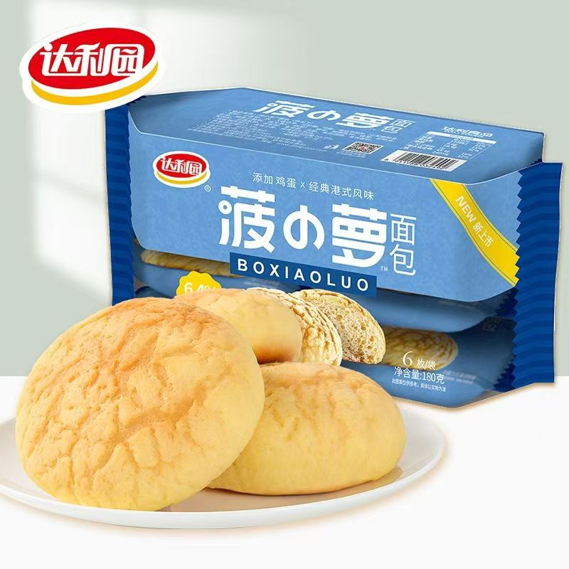 达利园菠小萝面包港式风味面包