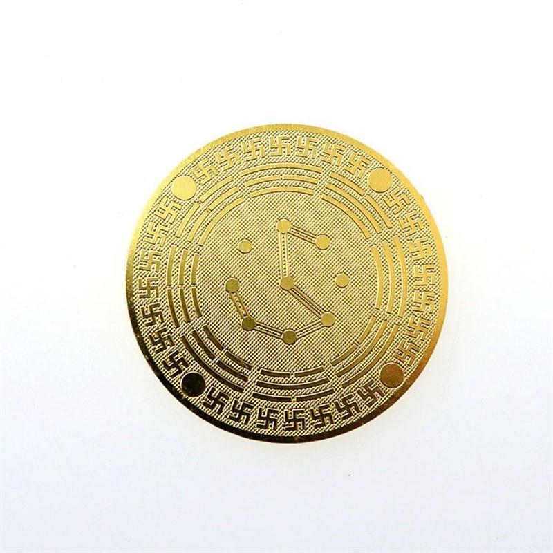 道易手机贴金属黄铜贴四件套六件套黑洞和合万缘贴护身符手机贴