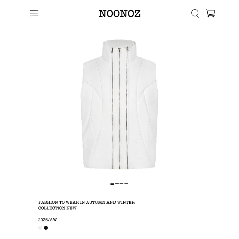 美式户外机能立领多拉链坎肩马甲