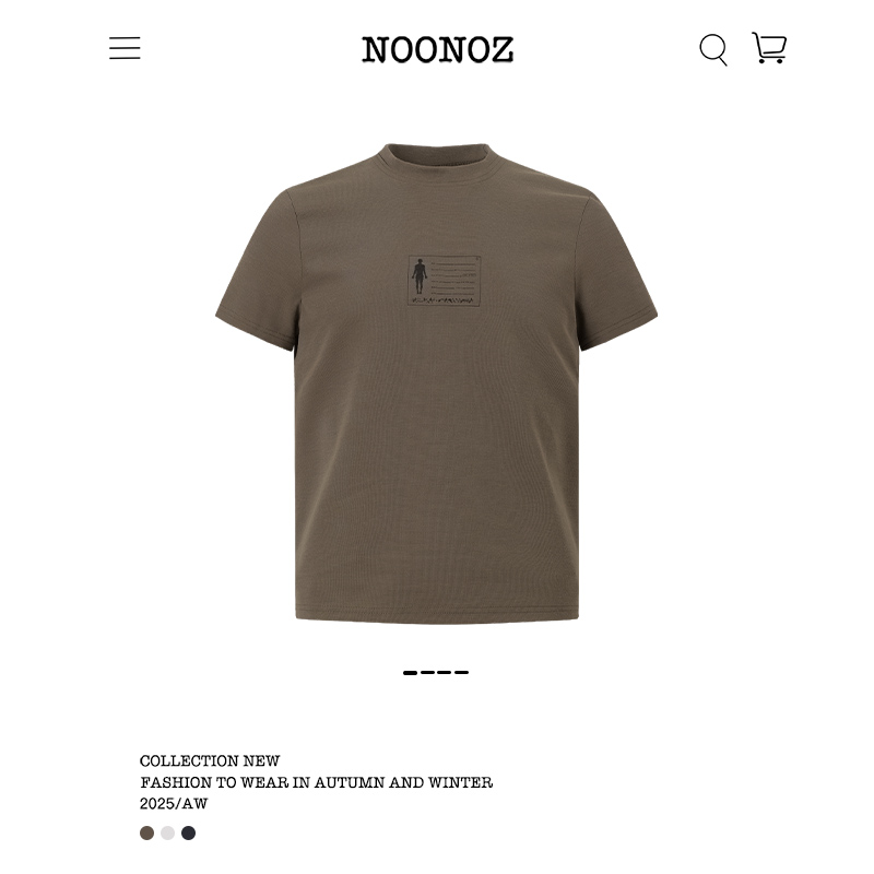 NOONOZ短袖cleanfit常规