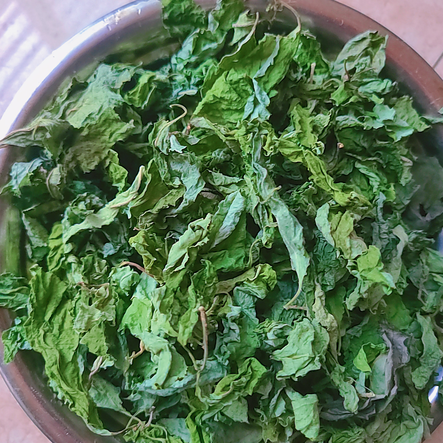 干野山菜格兰叶自然晒干泡开鲜嫩栾川发货