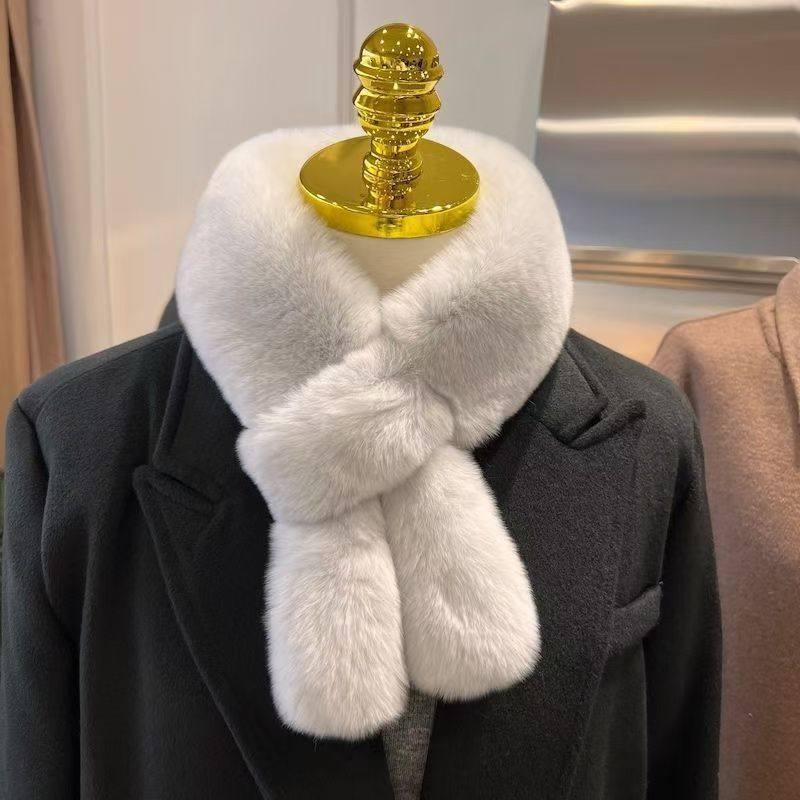 冬天的氛围感是大衣+毛领！新款仿獭兔围脖双面加厚毛绒保暖围巾,运动包/户外包/配件,围巾/围脖,淘宝优惠券,粉丝福利购,淘宝优惠卷