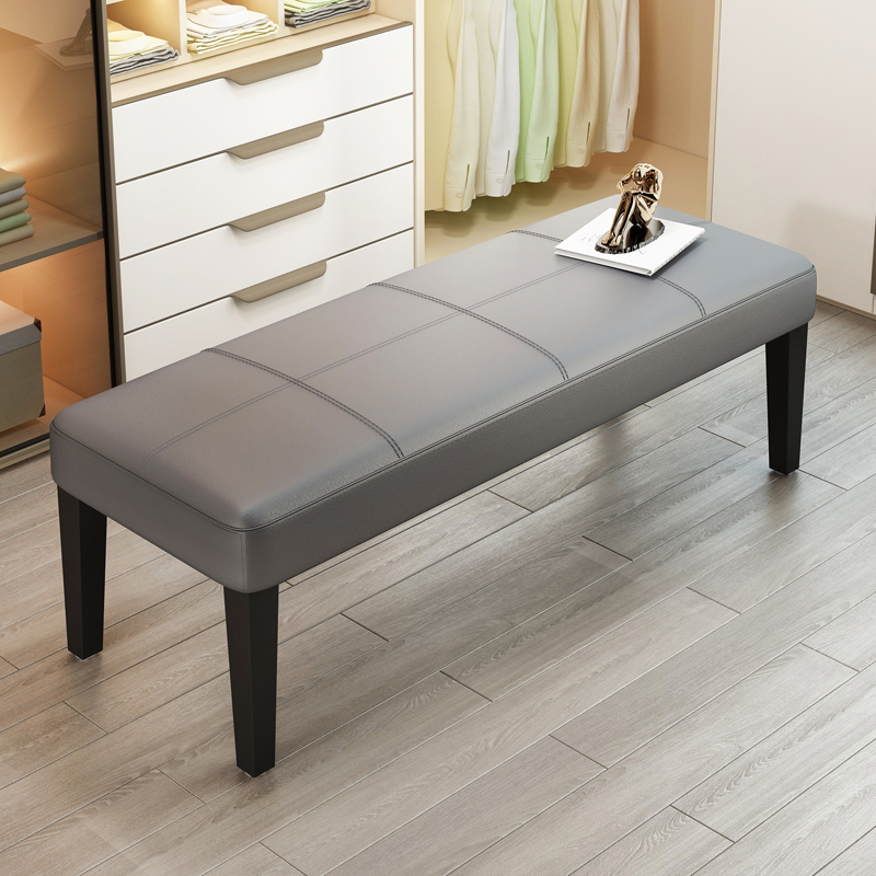 网红长条凳沙发凳子换鞋凳家用鞋店衣帽间轻奢现代简约卧室床尾凳