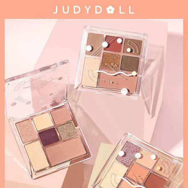 Judyd哑oll橘玩趣系列七朵巧板光珠光ins眼影盘持久防水防汗严选.怎么样,好用不?