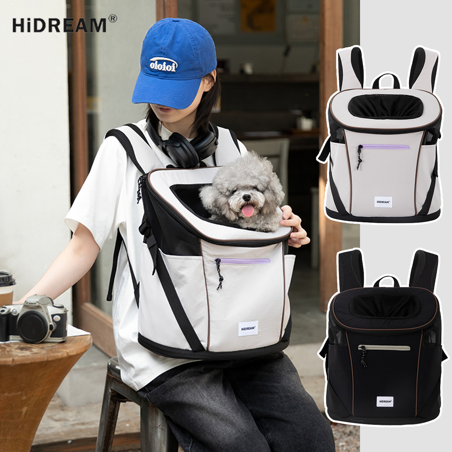 HiDREAM猫包便携外出双肩背包