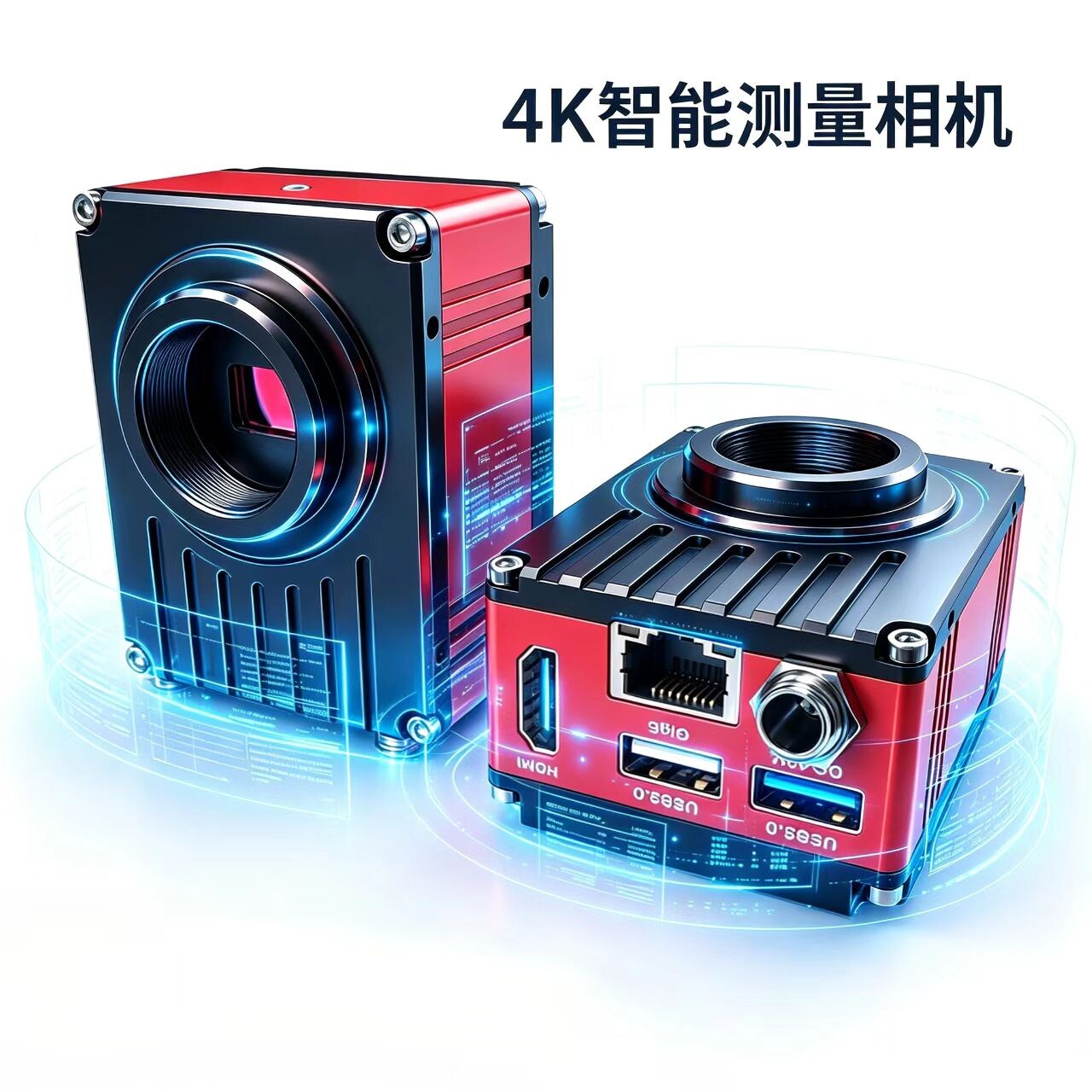 4K智能测量相机HDMI高清画质高灵敏度实时传输USB3.0网口多路传输