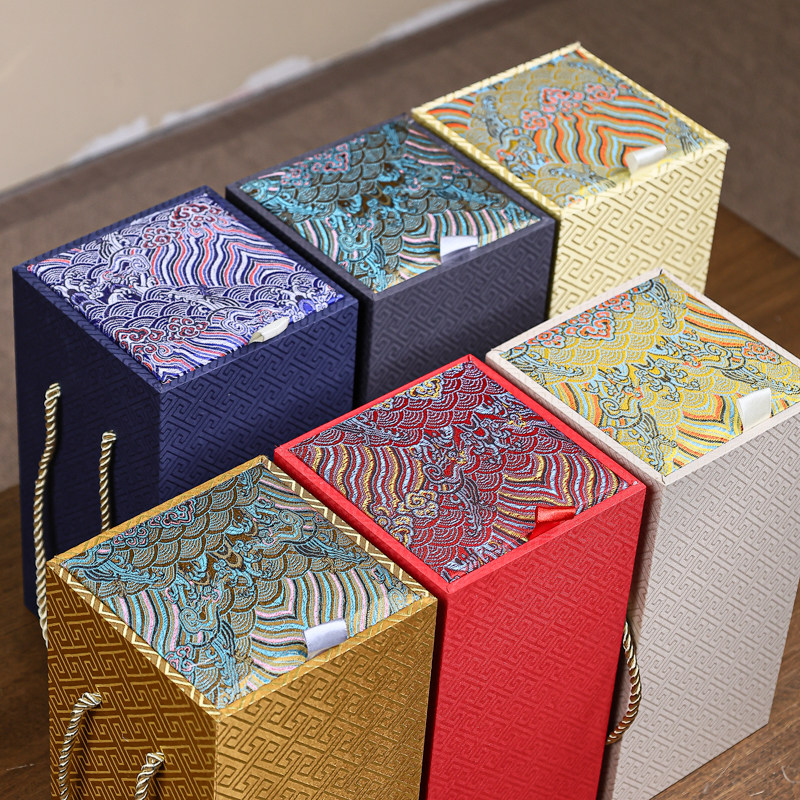 包邮高档酒盒空盒一斤2瓶防震防压手拎送礼酒盒白酒瓶包装盒