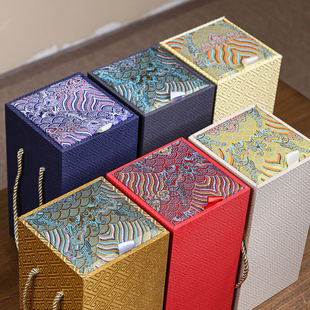 包邮高档酒盒空盒一斤2瓶防震防压手拎送礼酒盒白酒瓶包装盒