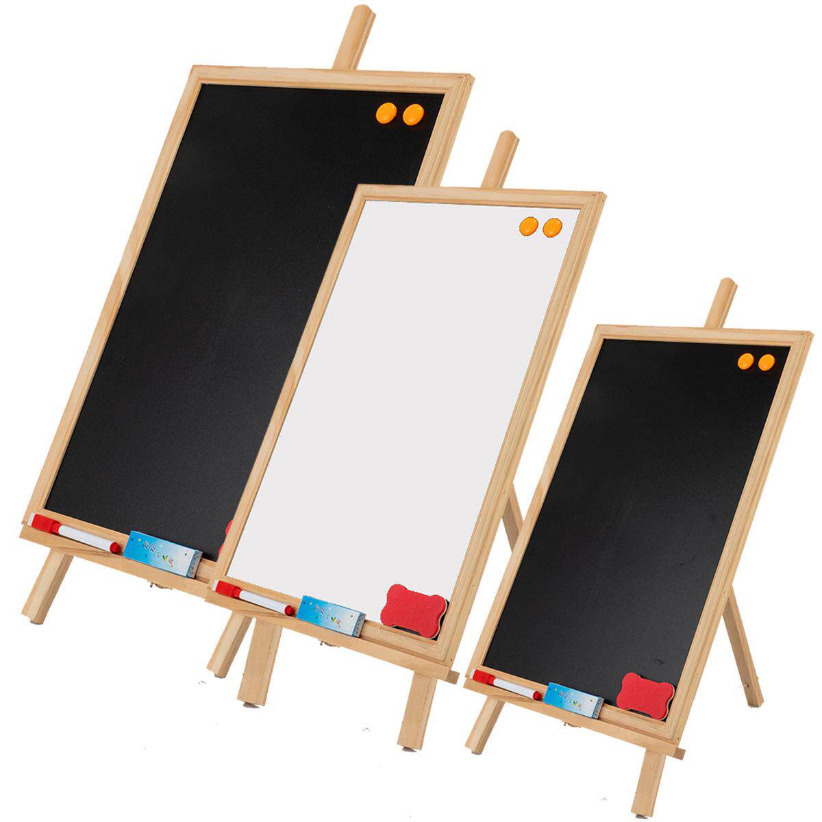 创意木质工艺品儿童画画板写字板广告活动提醒板磁性可檫写小黑板