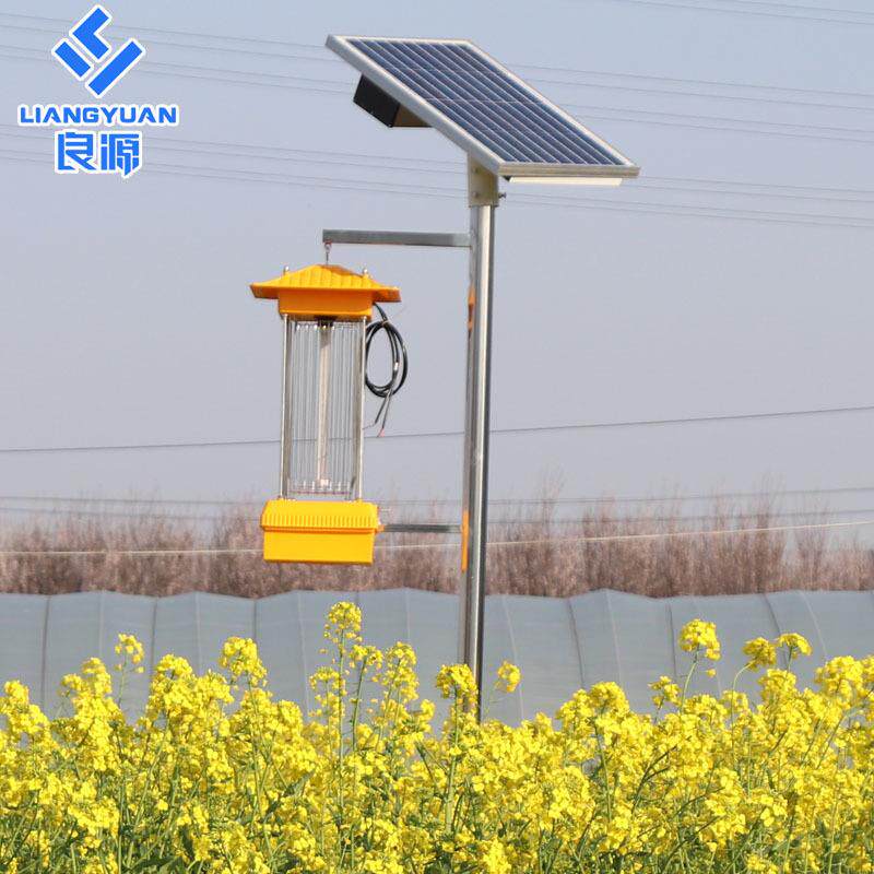 太阳能灭蚊灯电网稻田户外不锈钢感应式led杀虫灯养殖场果园驱蚊