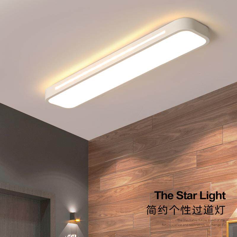 过道灯吸顶灯现代入户led阳台北欧走廊通道玄关进门厅衣帽间灯具