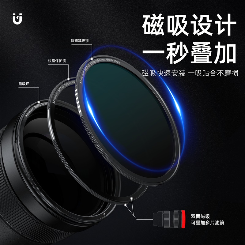 磁吸快磁滤镜马小路快速识别