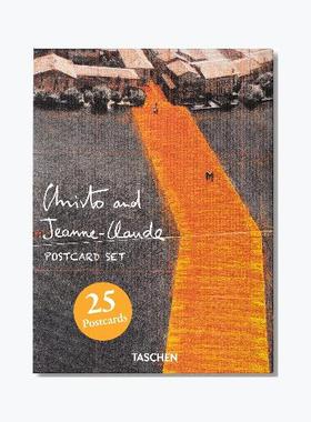 现货 Christo明信片套装 Christo Postcard Set 克里斯托和珍妮克劳德明信片套装 英文进口 艺术原版 享它 为什么美术馆