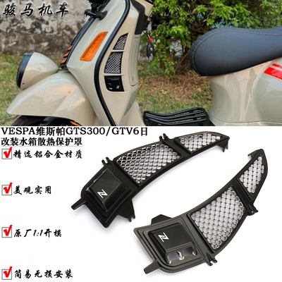 维斯帕GTS300改装水箱散热网