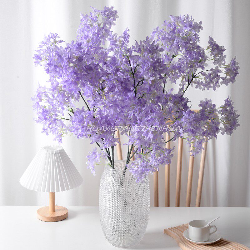 假花仿真丁香花婚庆路引花拱门