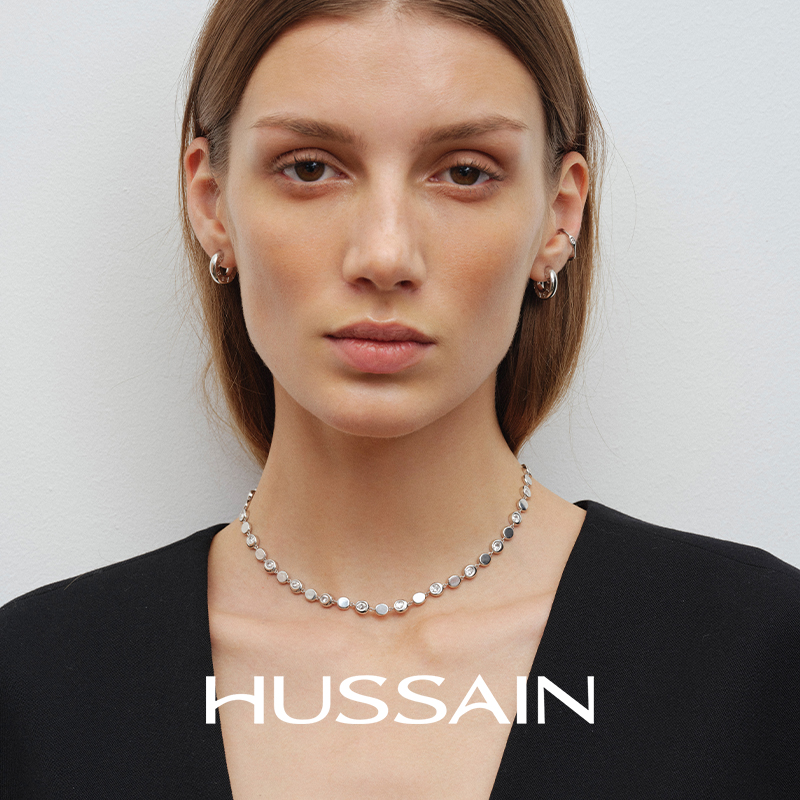 赫生环保铜镀金锁骨链女精致项链