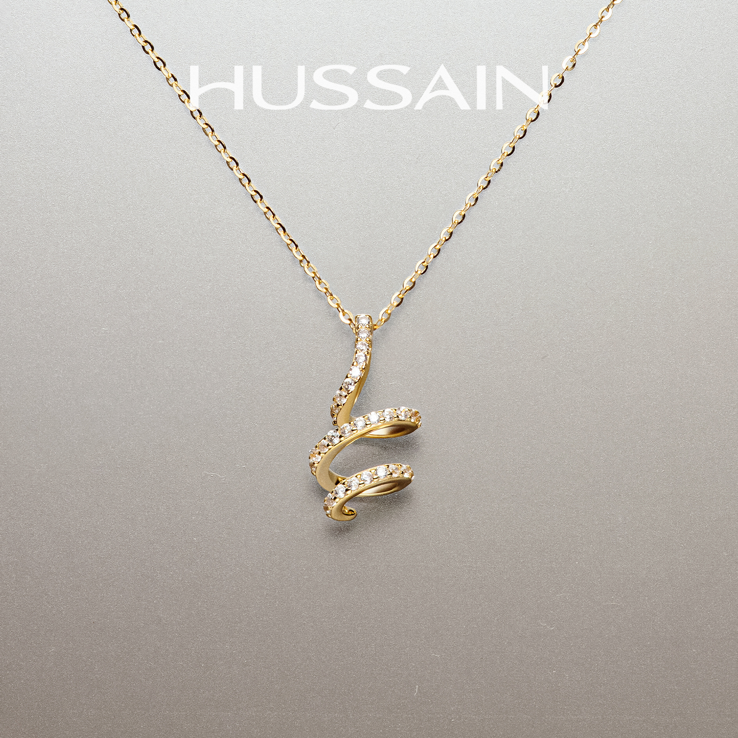 赫生纯银925纯银锁骨链女项链