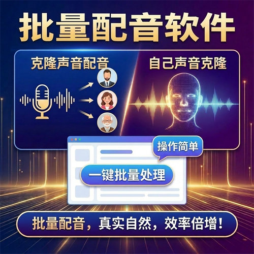 AI文字转语音配音软件