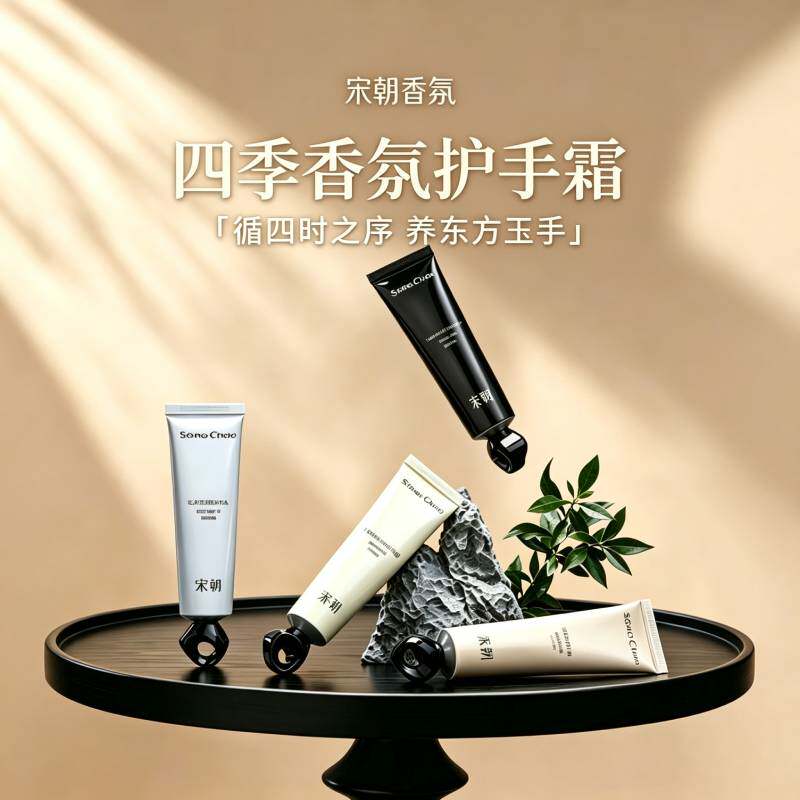 宋朝香氛精油护手霜滋润保湿桂花栀子檀香手霜补水防干裂礼品女士