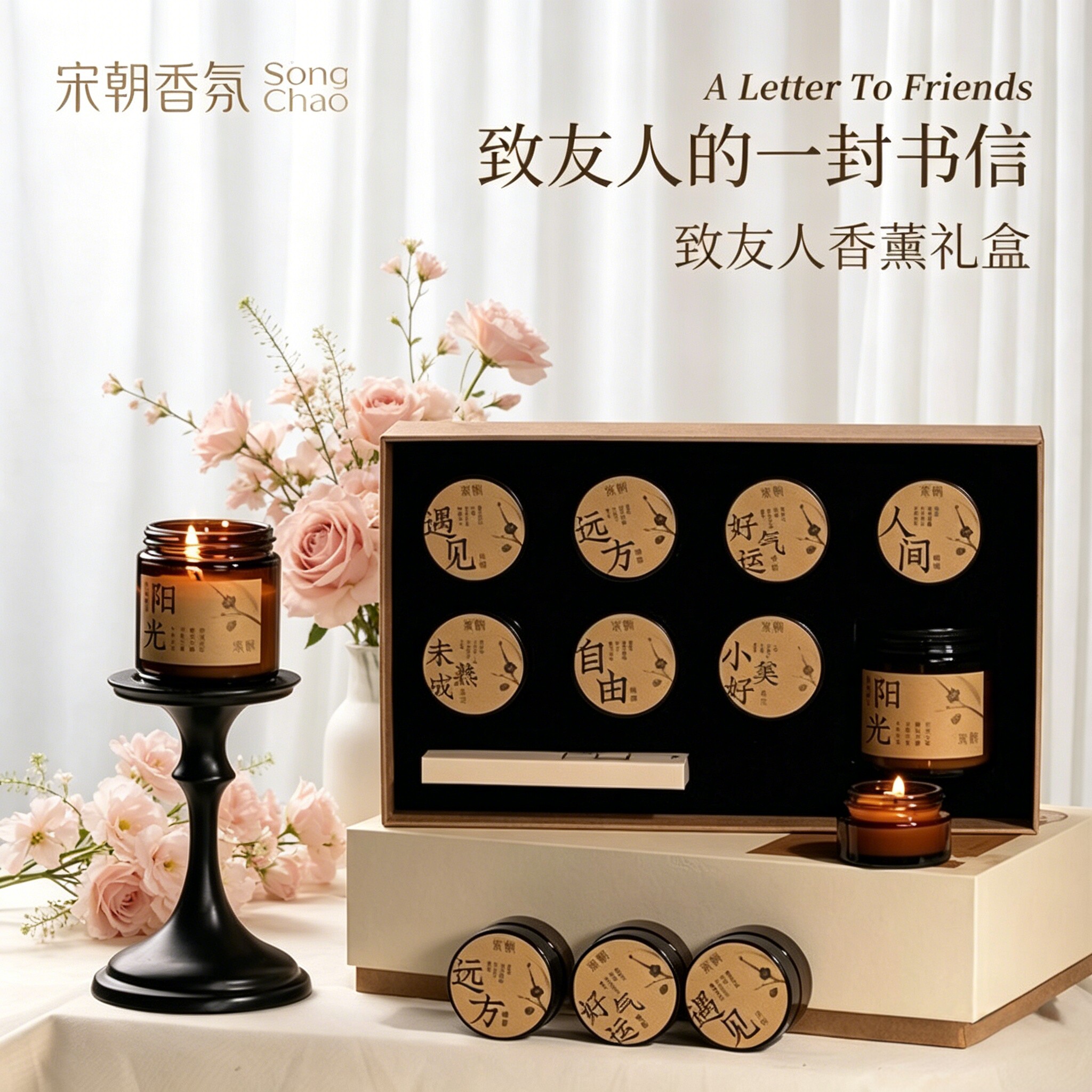 新婚祝福礼8款香薰对应8大祝福图片