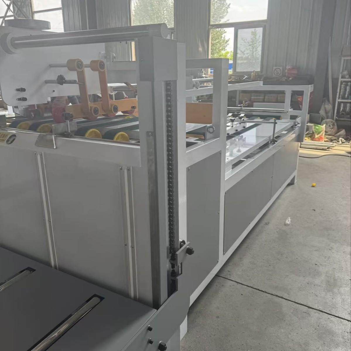 半自动压合粘箱机厂家供应纸箱机械设备半自动糊盒机小型半自动粘,包装,纸箱,淘宝优惠券,粉丝福利购,淘宝优惠卷