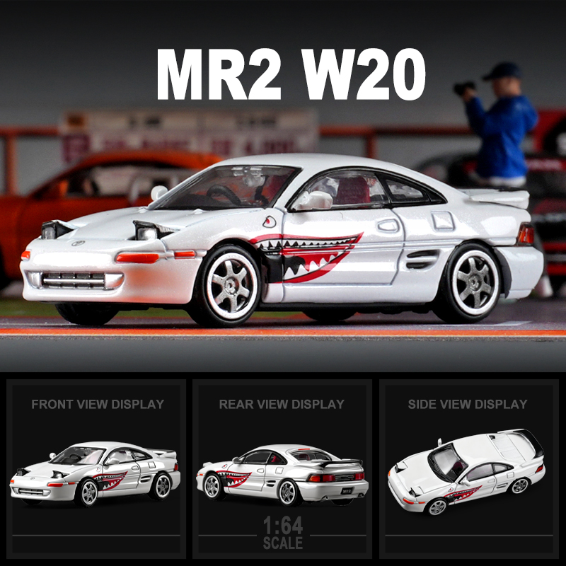 DCT164丰田MR2合金车模型收藏