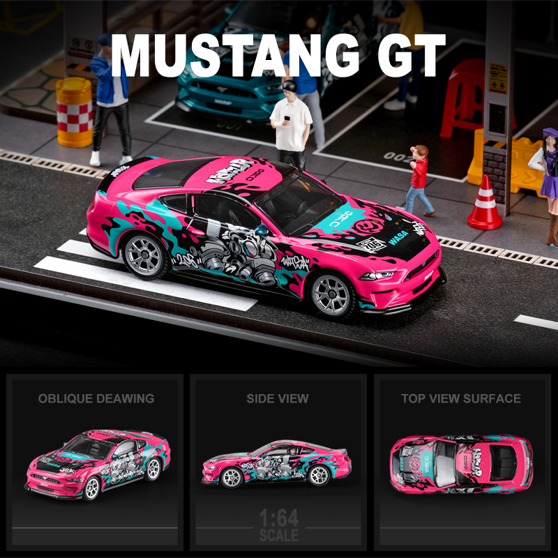 福特野马儿童玩具车164GTCCA