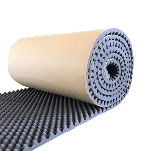 隔音棉自粘吸音棉鸡蛋棉阻燃消音棉波峰棉ktv录音棚凹凸波浪海棉