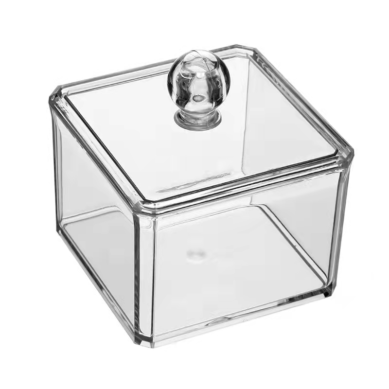 透明尔漫彤PS卧室棉签化妆棉简约