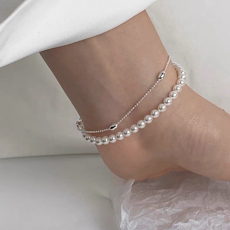 【正品】新款纯银施家珍珠手链女手链