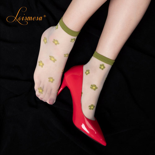 loismesa0D超薄多彩水果短丝袜