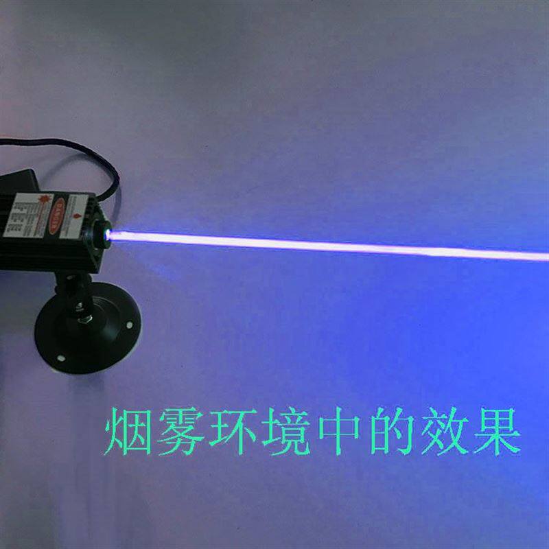 蓝色粗光c柱户外远射大功率蓝色激光炮蓝光地标型激光器激光灯