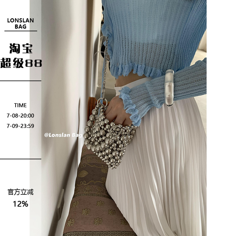 LonslanBag23SUMER珍珠手提包