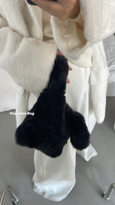 LonslanBag秋冬新款毛绒手提包