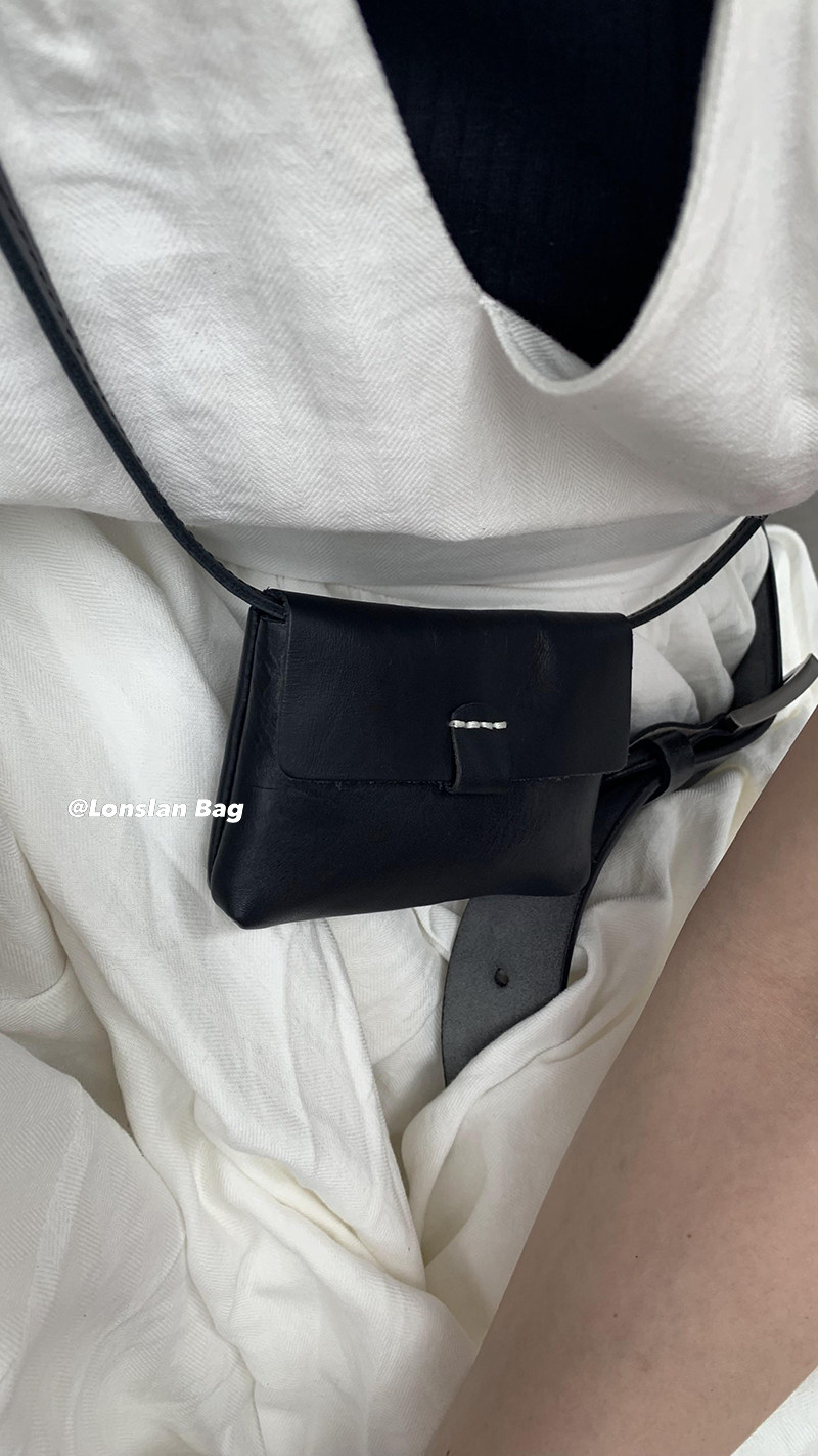 Lonslan BAG 2024小众设计零钱包挂脖斜挎搭配个性好物黑色包包,箱包皮具/热销女包/男包,腋下包,淘宝优惠券,粉丝福利购,淘宝优惠卷