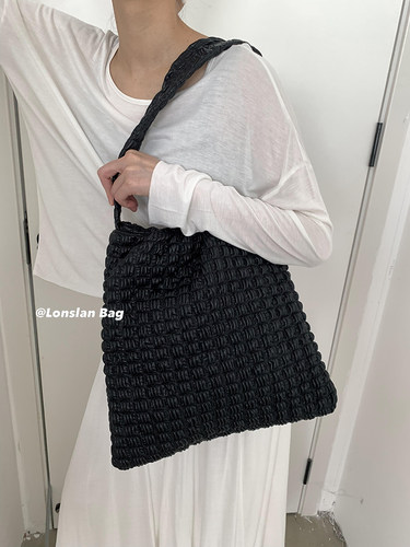 LonslanBag23SUMER褶皱单肩包