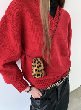 Lonslan BAG 2025 NEW  迷你小巧松弛感百搭挂脖包饰品点缀包