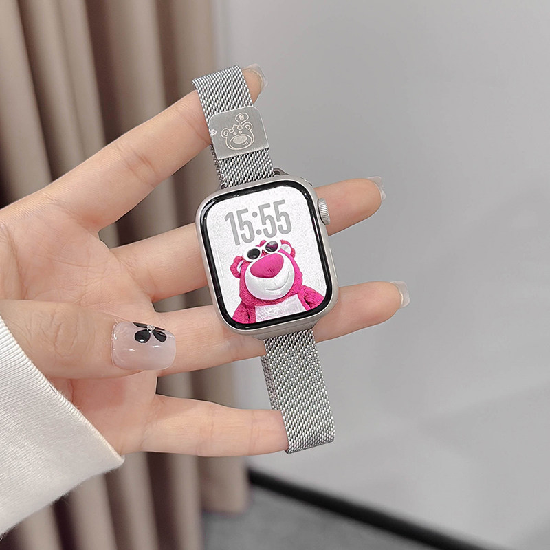 ApplewatchS11表带小蛮腰莓熊熊