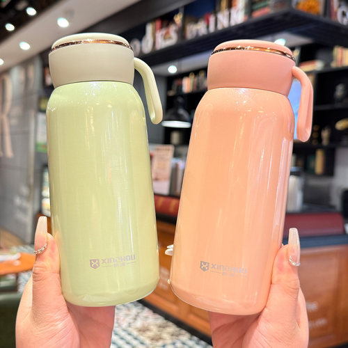 高档不锈钢保温杯小巧便携泡茶杯