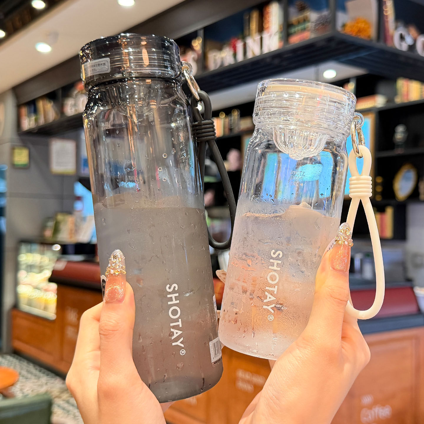塑料水杯外出便携随手杯2026新款图片