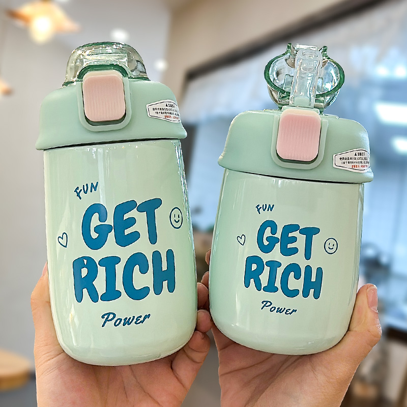 小巧可爱316保温杯男女吸管杯