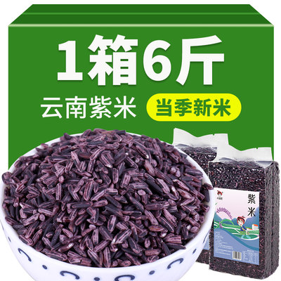 【绿色食品】云南紫米新米糯米
