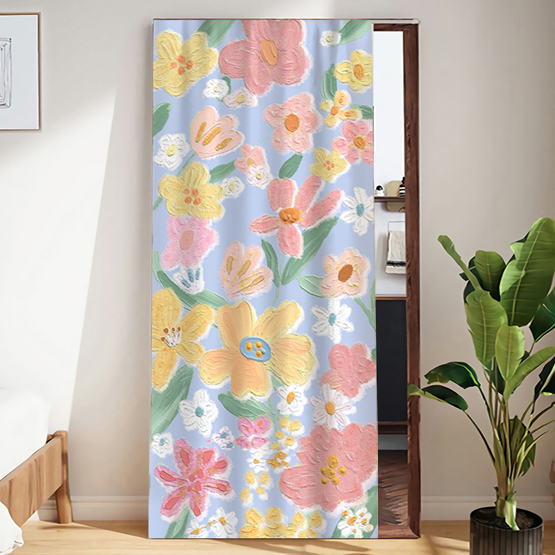 镜子遮挡帘全身镜落地镜防尘帘