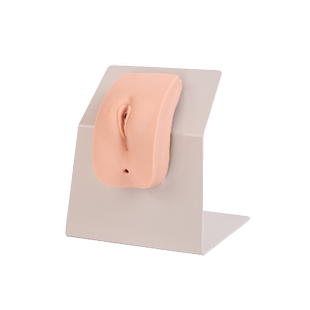 医训YX/28F高级着装式女性导尿模型外阴护理操作模块真实导尿操作训练模型人可穿戴模拟人教学