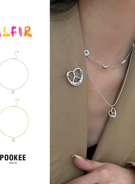 ALFIR 碱水结项链女款新款爆款原创小众轻奢首饰简约百搭通勤