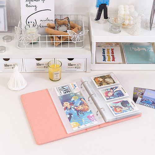 镭射票收纳小卡封面定制本