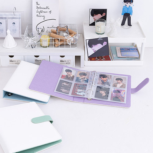 四宫格小卡卡册紧凑型加厚内页