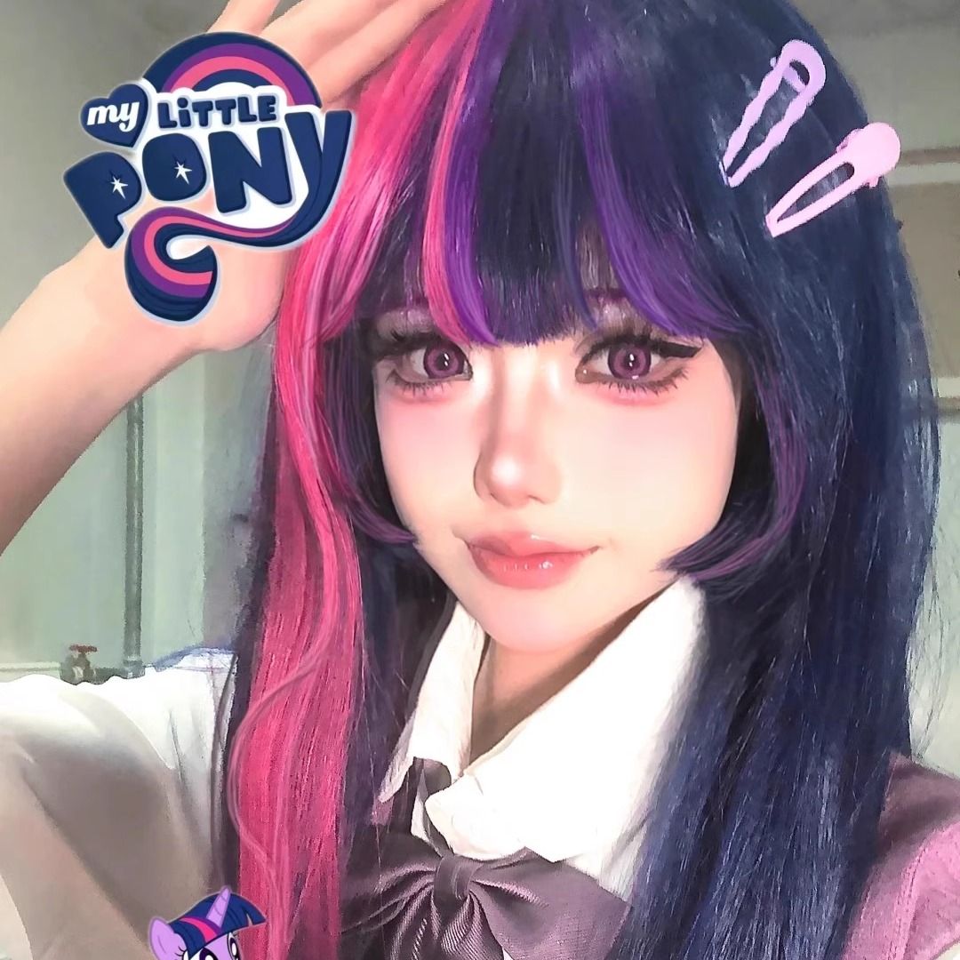 碧蓝档案同款cosplay假发