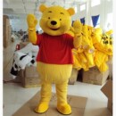 COSPLAY配件活动P表演出道具玩偶维尼熊 现货动漫卡通行走人偶服装